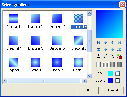 Select gradient