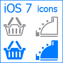 iOS 7 icons