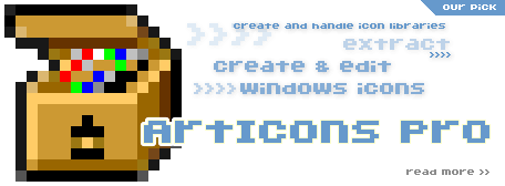 Our pick is ArtIcons Pro. This icon editor will create unique icons and handle icon collections