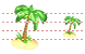 Coconut tree icons