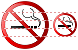No smoking icons