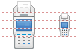 Card reader terminal icons