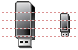 USB-platte Icon