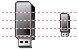 USB-conduzca Icon