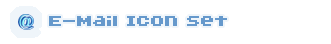 E-mail Icons - E-Mailsymbolsatz