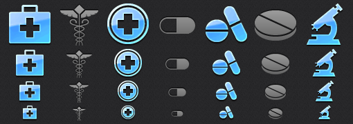 Medical App Tab Bar Icons