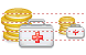 Medical insurance icons