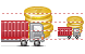 Transportation costs icons