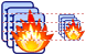 Destruction of documents icons